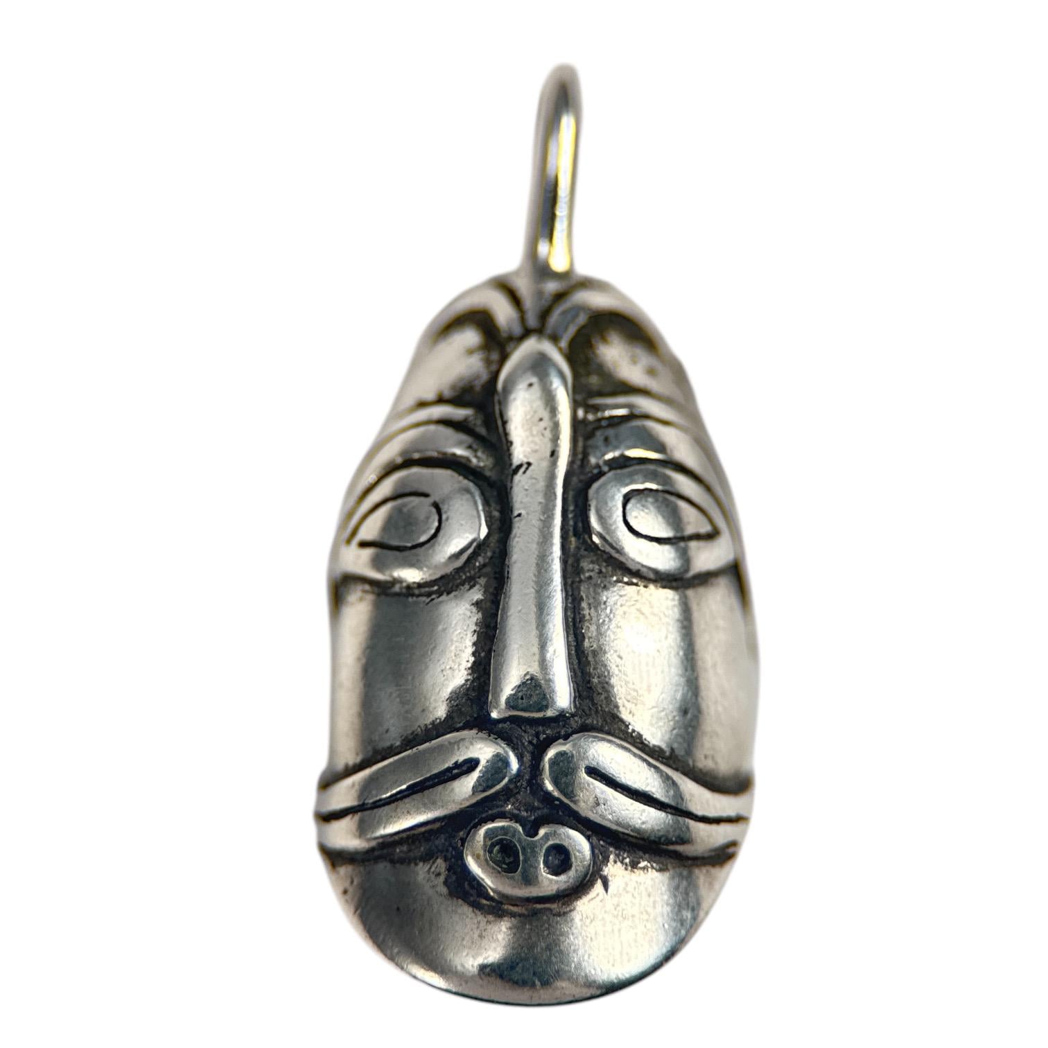 Aska, Massiver Silberner Wikingeranhänger Anhänger Wikinger Schmuck von WulflundJewelry