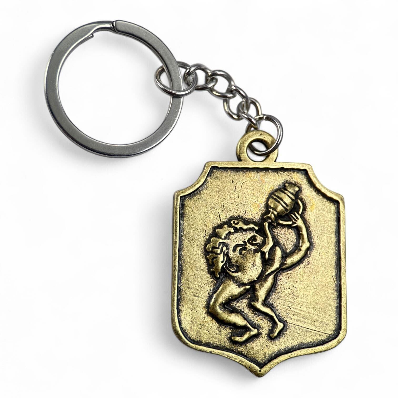 Schlüsselanhänger - Thirsty Hole in The Wall Gasthaus Kingdom Come Decoderance 2 von WulflundJewelry