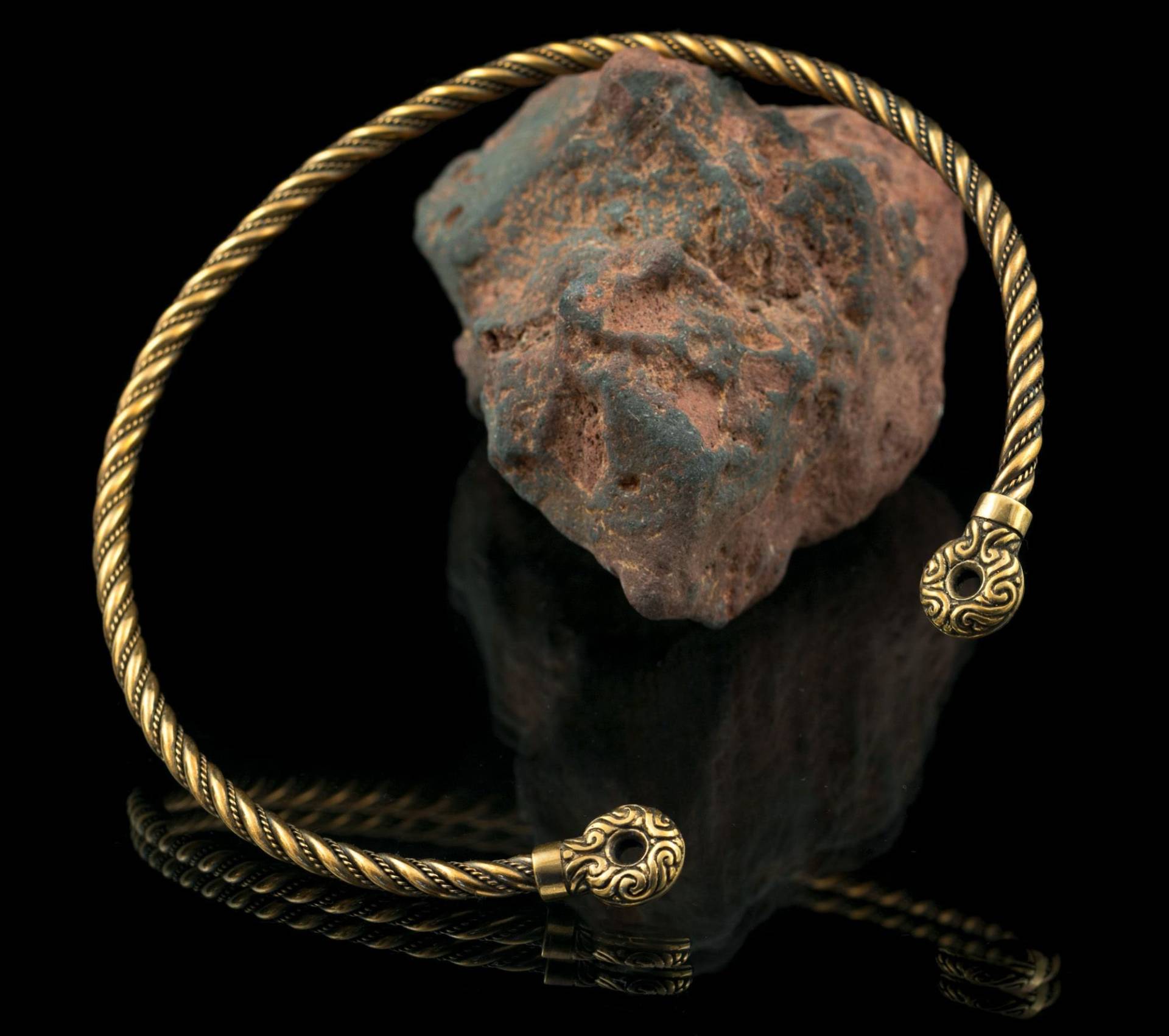 Rix - Chieftain Bronze Torques Celtic Torc Pagan Warrior Donut Jewelry Jewellery Heathen Paganism Warriors Irish Scottish Twisted Rix - Chieftain Bronze Torques Celtic Torc Pagan Warrior Donut Jewelry Jewellery Heathen Paganism Warriors Irish Scottish Twisted von WulflundJewelry