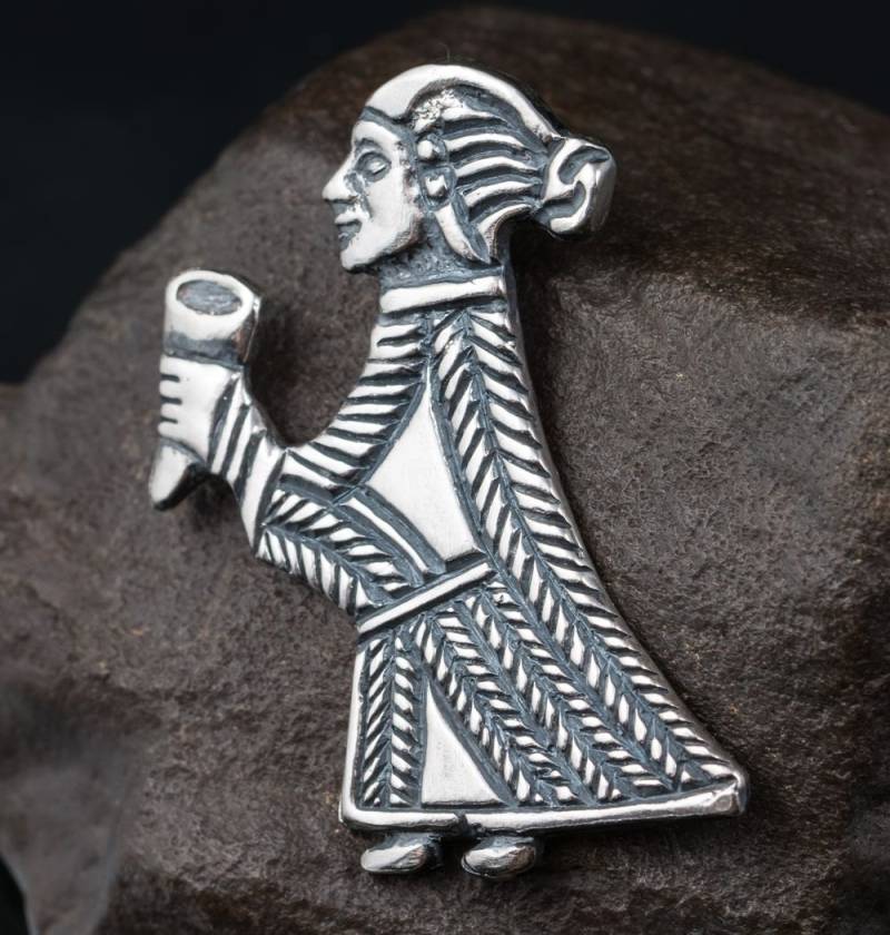 Silber Amulett - Walküre Anhänger Schmuck Valkyrie Silber Amulett - Walküre Anhänger Schmuck Valkyrie von WulflundJewelry