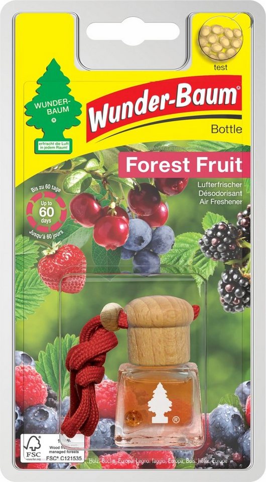 Wunder-Baum Öl-Parfüm Bottle Duft Flakon Forest Fruit WUNDERBAUM Lufterfrischer 4,5 ml von Wunder-Baum