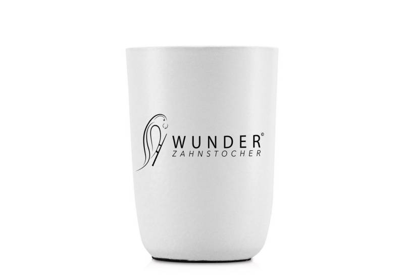 Wunder Zahnstocher Mundpflegecenter Wunder Zahnstocher Aluminium Becher für Zahnstocher in weiß von Wunder Zahnstocher