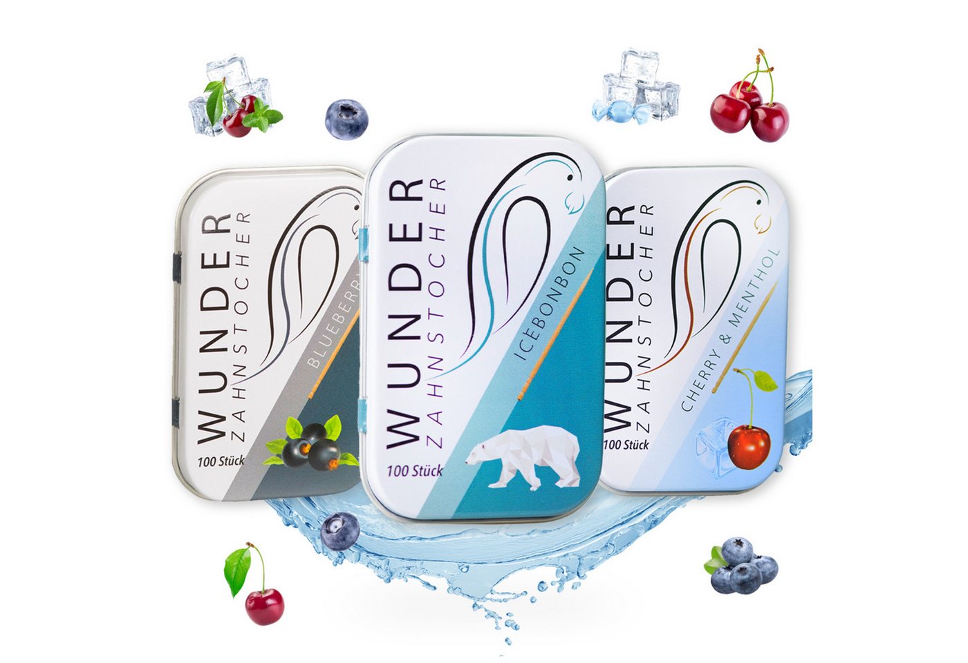 Wunder Zahnstocher Mundpflegecenter Wunder Zahnstocher mit Geschmack - Fresh Pack von Wunder Zahnstocher