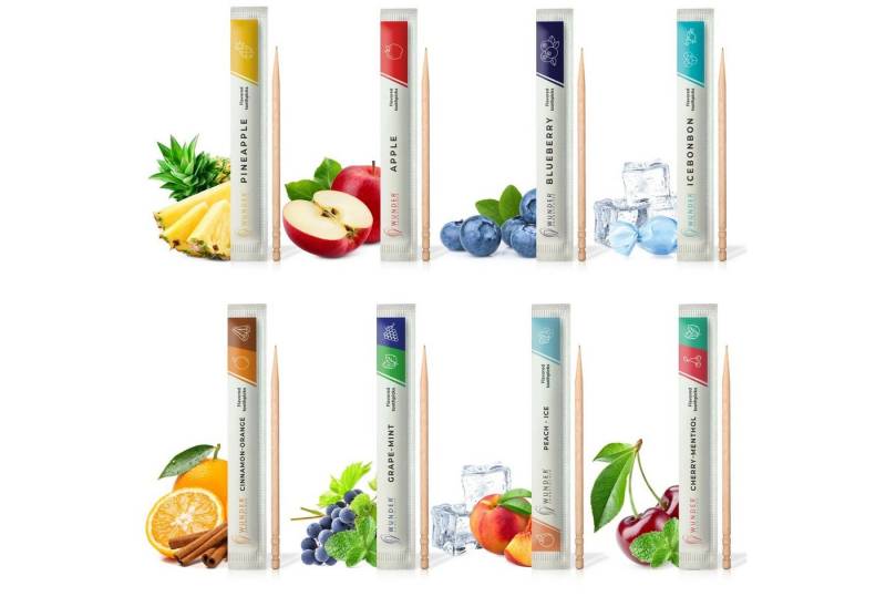 Wunder Zahnstocher Mundpflegecenter Wunder Zahnstocher mit Geschmack - Probier Single Pack 80x von Wunder Zahnstocher