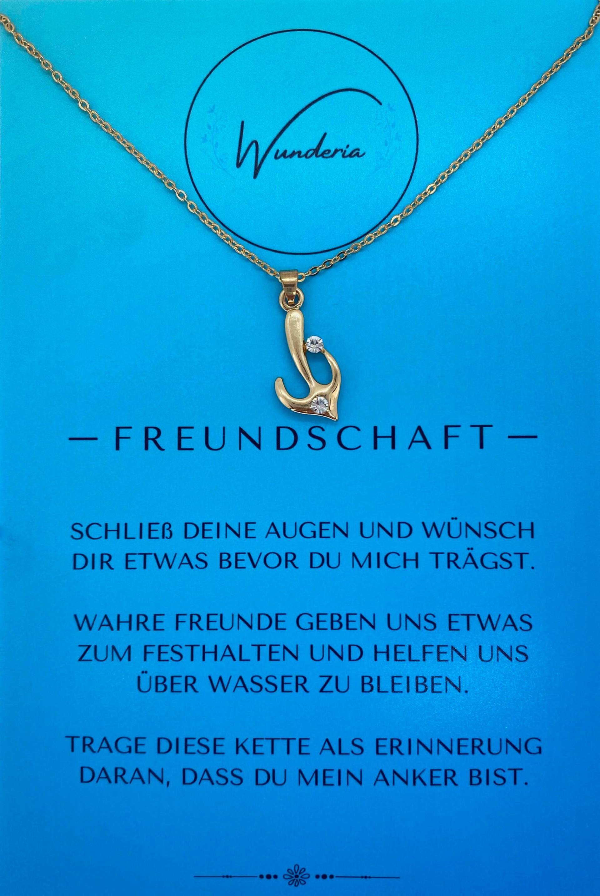Freundschaft Wunschkette Mit Positiver Botschaft Halskette Kette Freundschaft Wunschkette Mit Positiver Botschaft Halskette Kette von Wunderia