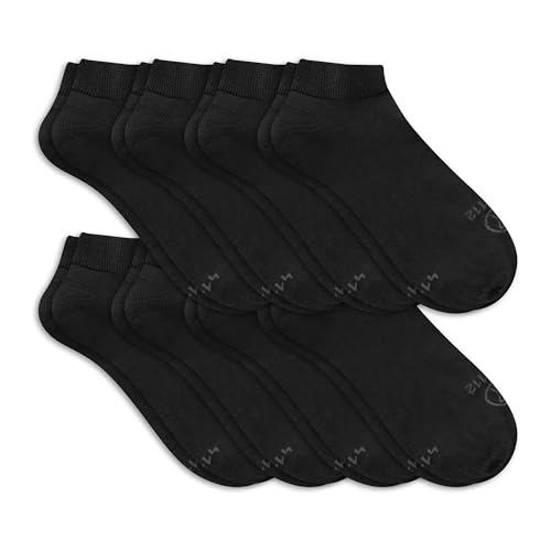 Sneaker Socken Damen & Herren Merino Sand 8-Pack (38-41, Schwarz) von Wundersocks