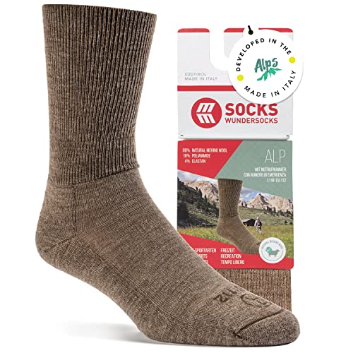 Wundersocks Alp (38/41, Beige) von Wundersocks