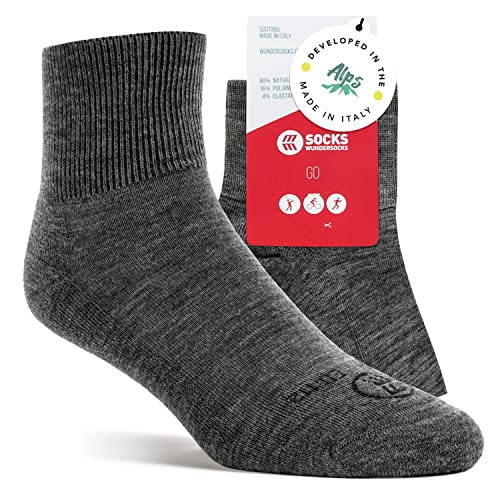 Wundersocks Go (36/38, Grau) von Wundersocks