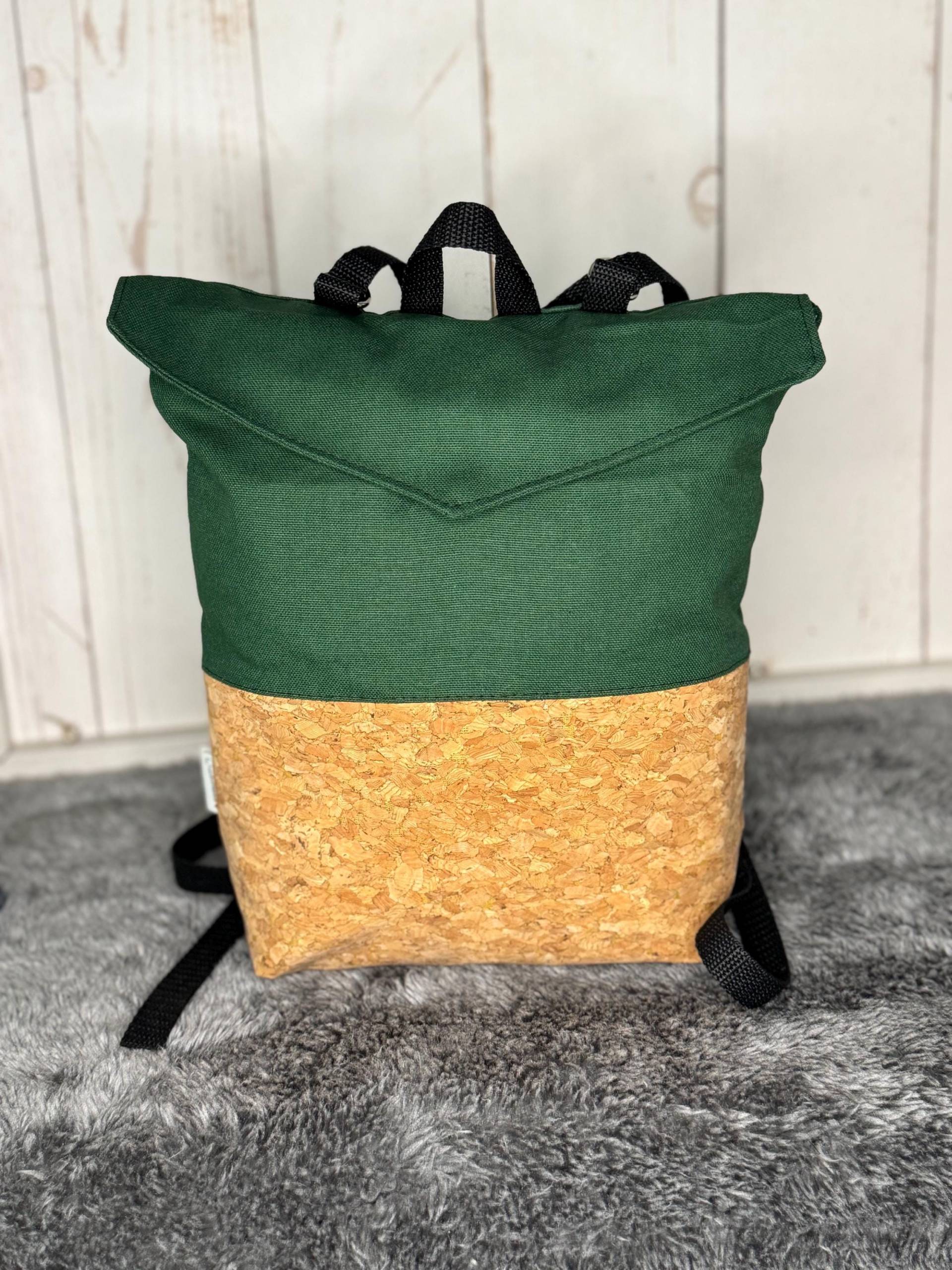 Toller Rucksack Im Edlen Kork/ Canvas Design Toller Rucksack Im Edlen Kork/ Canvas Design von Wundervonnie