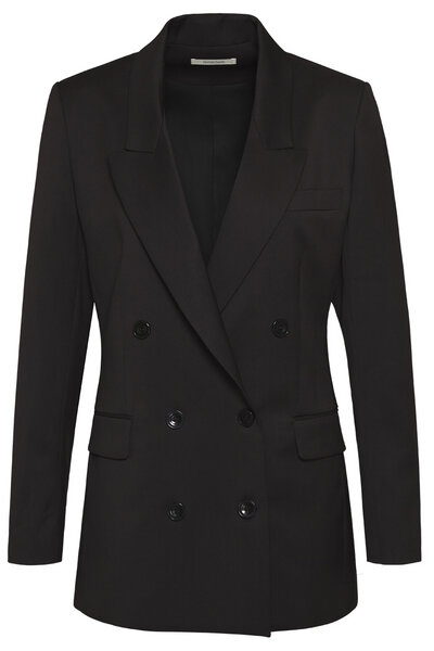 Wunderwerk Damen Blazer aus 100% Schurwolle "Metro double line blazer S100" von Wunderwerk