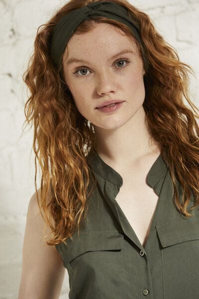 Wunderwerk Damen Bluse aus Lyocell (TENCEL) "TENCEL utility blouse top" von Wunderwerk