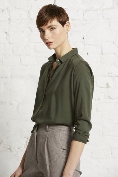 Wunderwerk Damen Bluse aus Tencel "Contemporary blouse TENCEL" von Wunderwerk