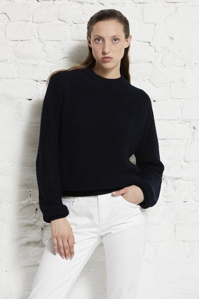 Wunderwerk Damen Pullover aus Bio Baumwolle "Turtleneck knitmix" von Wunderwerk