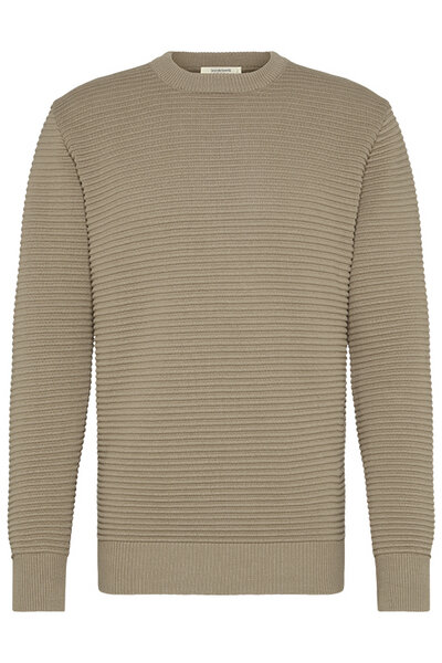 Wunderwerk Herren Strick Pullover aus Bio Baumwolle "Crewknit crossrib male" von Wunderwerk