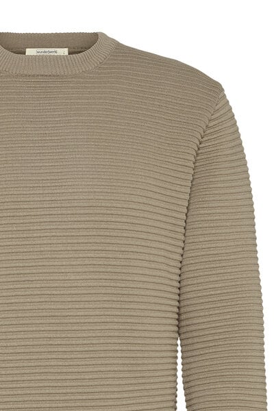 Wunderwerk Herren Strick Pullover aus Bio Baumwolle "Crewknit crossrib male" von Wunderwerk