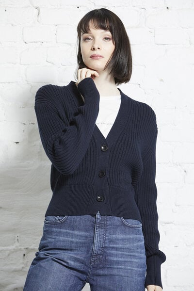 Wunderwerk Rib cardigan cropped von Wunderwerk