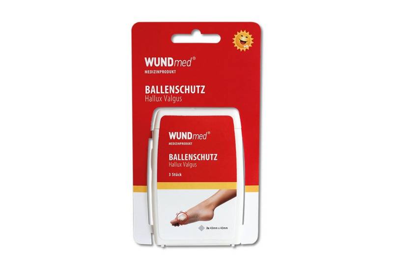 Wundmed Fußbandage Ballenschutz Hallux Valgus - Handliche Box für unterwegs von Wundmed
