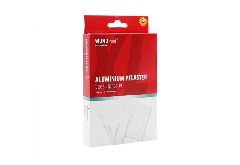 Wundmed Wundpflaster WUNDmed® Aluminium-Pflaster 75 x 75 mm 3 Stück/Packung von Wundmed