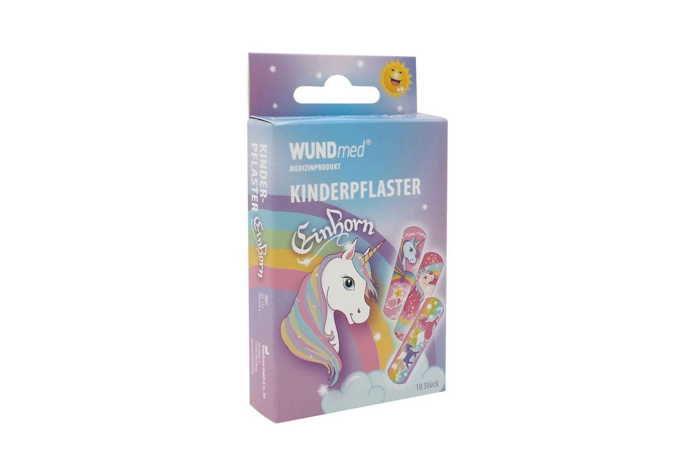 Wundmed Wundpflaster WUNDmed® Kinderpflaster "Einhorn" 63 x 19 cm 10 Stück/Packung von Wundmed