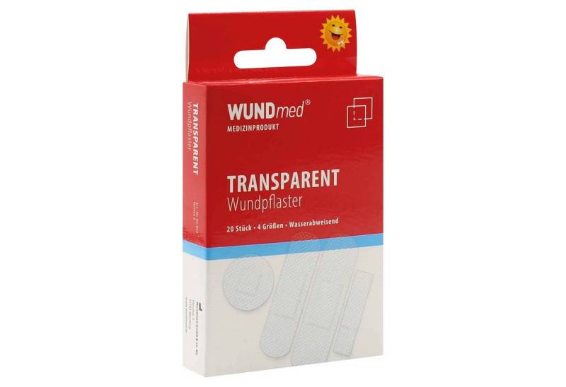 Wundmed Wundpflaster WUNDmed® Pflaster Transparent 20 Stück/Packung von Wundmed