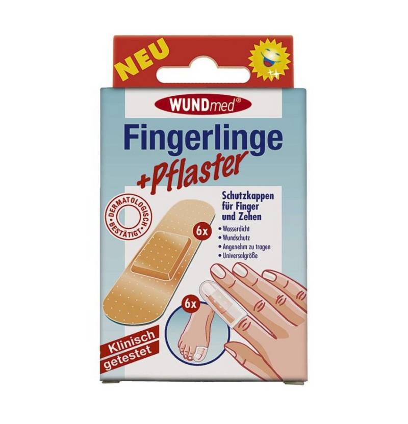 Wundmed Wundpflaster Wundmed Fingerlinge + Pflaster 6 Stück von Wundmed