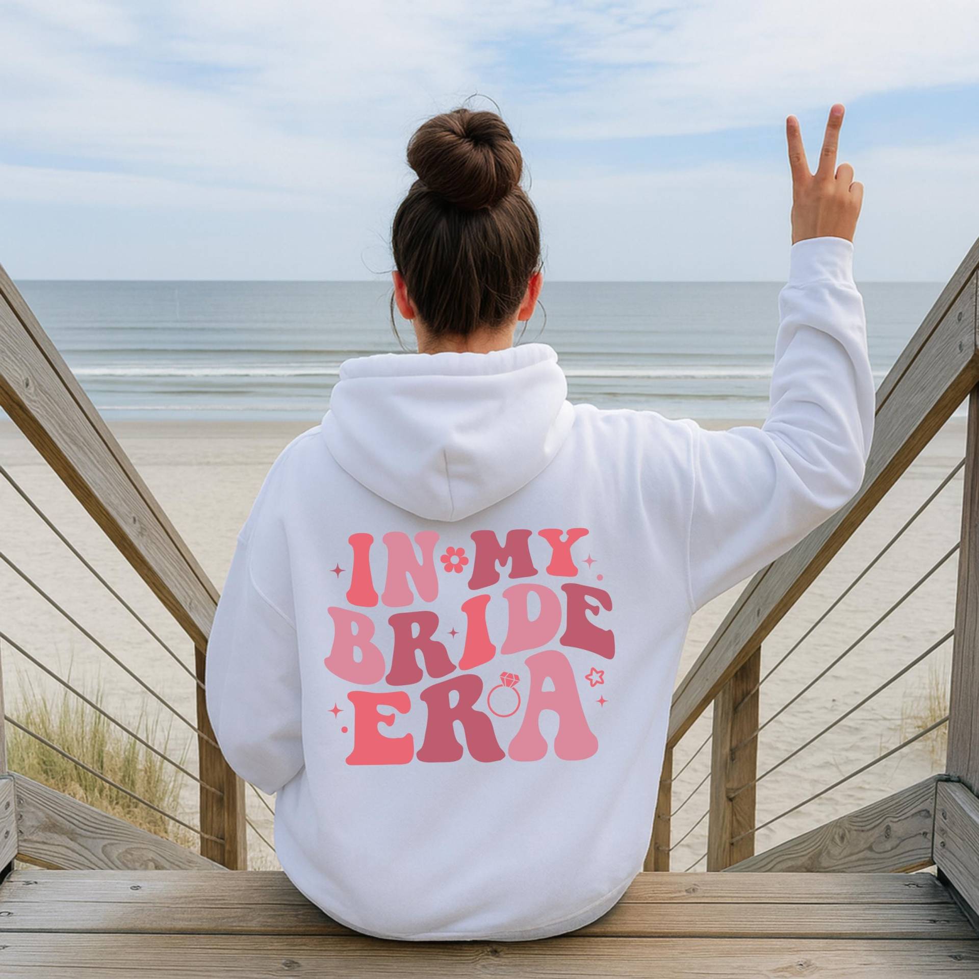 Braut Hoodie „In My Bride Era" - Damen Kapuzenpullover, Jga & Hochzeitsvorbereitung.kapuzenpullover Braut.geschenk Für Sie.braut Geschenkidee von WunschShopCOM