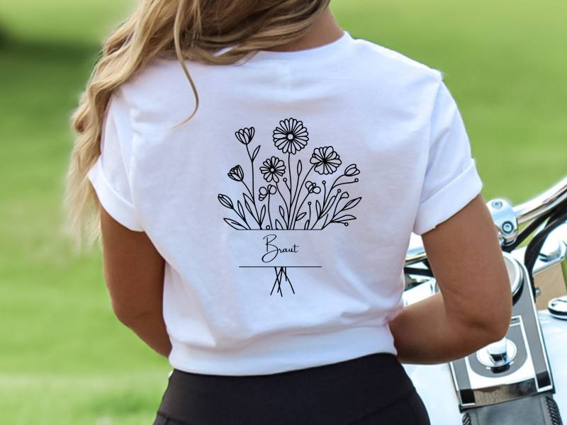 Jga Shirt Braut Und Crew I Team Geschenk Trauzeugin Junggesellinnenabschied Brautjungfer von WunschWunder