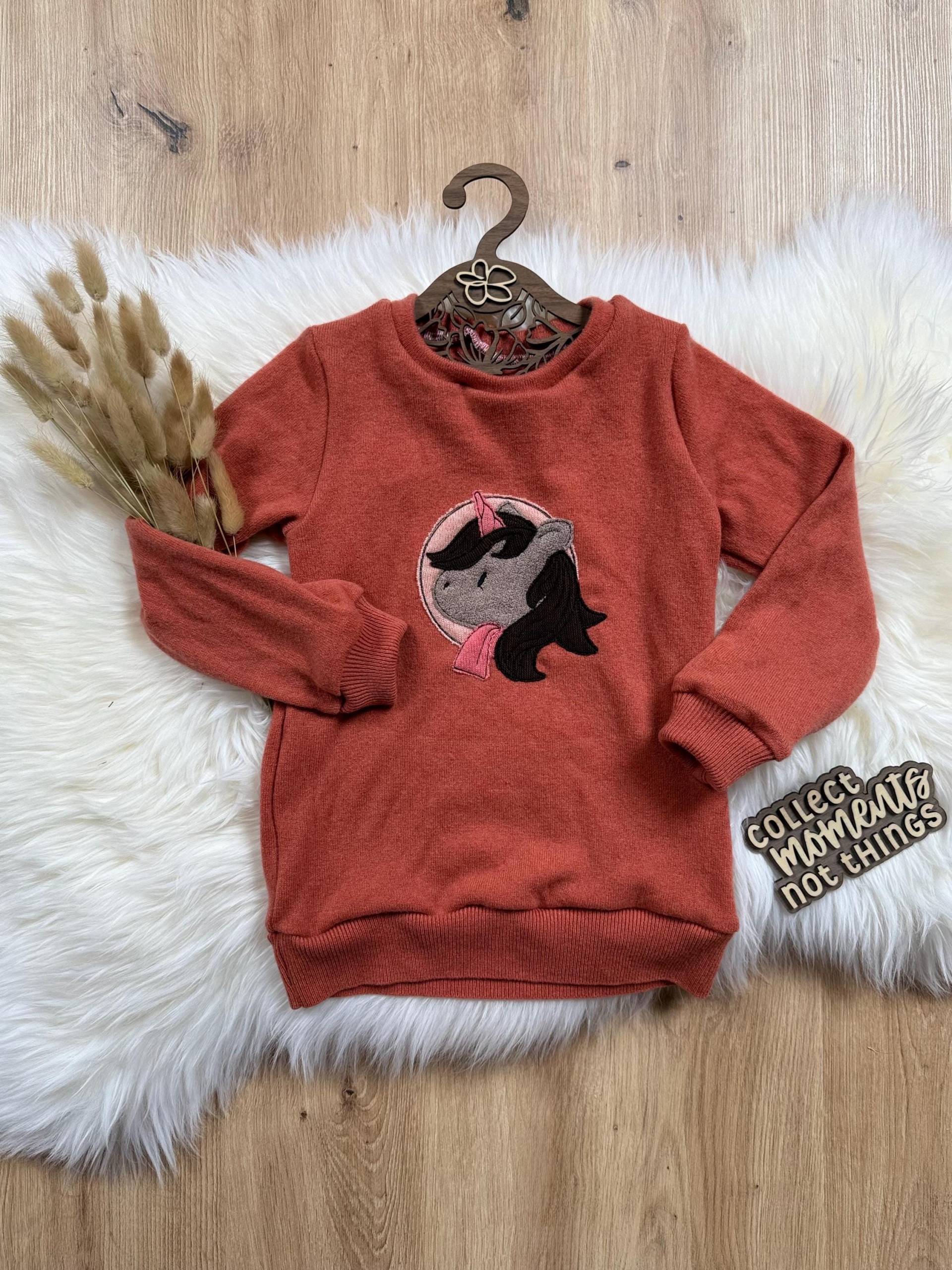 Bestickter Sweater Größe 110 Aus 100% Kaschmir | Upcycling Bestickter Sweater Größe 110 Aus 100% Kaschmir | Upcycling von WuselKindshop