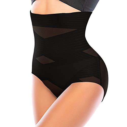 Shapewear Damen Bauchweg Stark Formend Bauchweg Unterhose Damen Figurformende Unterwäsche Damen Control bauchweg hose damen Formt Sofort Elastisch Bauchkontrolle Miederpant Body Shaper für Frauen von WushXiao