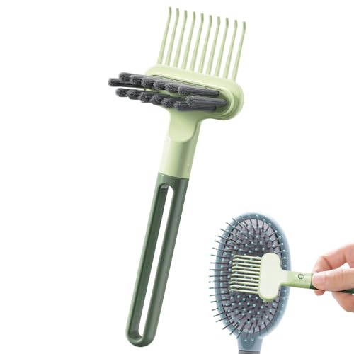 Wusideday Comb Cleaner,2 in 1 Haarbürsten Entferner Rechenkamm Reiniger - Rutschfeste Schönheitsaccessoires Für Salon Frauen Männer Familie Badezimmer Makeup Schlafzimmer Friseur von Wusideday