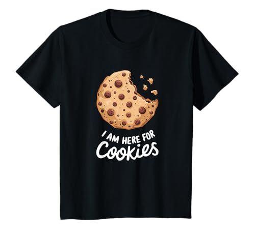 I am here for cookies Kinder Kekse lustiger Spruch T-Shirt I am here for cookies Kinder Kekse lustiger Spruch T-Shirt von WutzeStylez