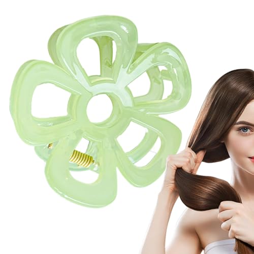 Wuyooprt Blumen-Clips für Frauen, Gelee-Haarspangen, künstlerische Blumen-Haarspangen, rutschfeste -Haarklammer, modisch für Frauen und Mädchen Wuyooprt Blumen-Clips für Frauen, Gelee-Haarspangen, künstlerische Blumen-Haarspangen, rutschfeste -Haarklammer, modisch für Frauen und Mädchen von Wuyooprt