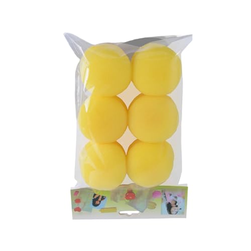 Wuyooprt Heatless Hair Curler Sponge | Heatless Curls for Long Hair - Salon-quality Hairdressing Curlers Set of 6, Soft Sleeping Curling Sponge for Women von Wuyooprt