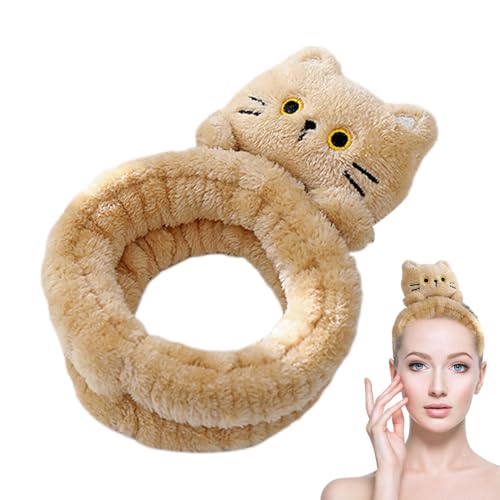 Wuyooprt Spa-Stirnband zum Waschen des Gesichts, niedliche Katze, Make-up-Stirnband, Gesichtswäsche, Spa-Stirnband, weiches Hautpflege-Stirnband, Plüsch-Haarbänder für die Dusche Wuyooprt Spa-Stirnband zum Waschen des Gesichts, niedliche Katze, Make-up-Stirnband, Gesichtswäsche, Spa-Stirnband, weiches Hautpflege-Stirnband, Plüsch-Haarbänder für die Dusche von Wuyooprt