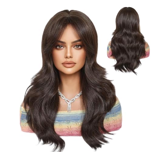 Wuyooprt enkostümperücken, Cosplay -Kostüm Halloween Perücken - Langblondes Perücken wellig natürliches Design,Cosplay 20 Zoll synthetisches Haar für en Freundin Mutter täglich Kee von Wuyooprt