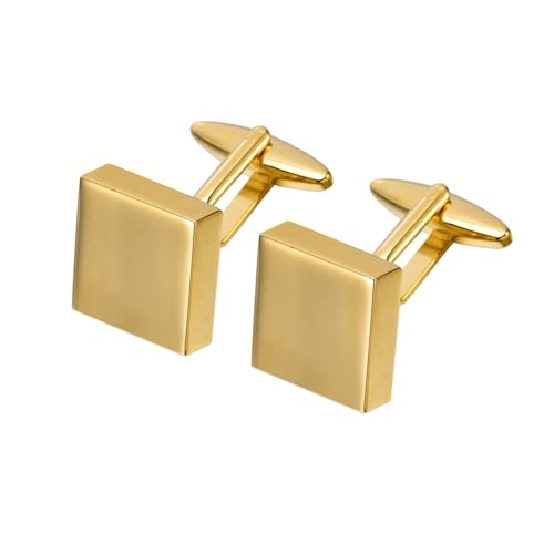 Cufflinks Set Manschettenknöpfe Gold Herren Vergoldet Poliert für Herren Père Fils Valentinstag Unternehmen Fête Des Pères Cufflinks Set Manschettenknöpfe Gold Herren Vergoldet Poliert für Herren Père Fils Valentinstag Unternehmen Fête Des Pères von Wycian