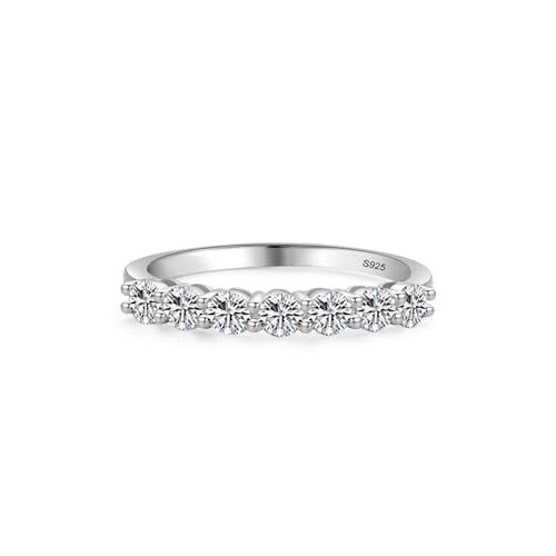 Ehering Herren Einzeln Sterling Silber Ring 999 Sterling Silber Kreuzgeometrie Verstellbar Mode für Paar Damen Cocktail Schmuck von Wycian