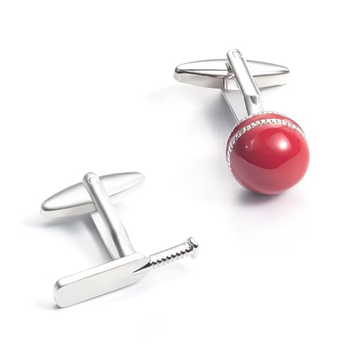 Manchettenknoepfe Herren Manschettenknöpfe Herren Rot Silber Versilbert Ball 13.5X13.5cm für Herren Père Fils Valentinstag Unternehmen Fête Des Pères Manchettenknoepfe Herren Manschettenknöpfe Herren Rot Silber Versilbert Ball 13.5X13.5cm für Herren Père Fils Valentinstag Unternehmen Fête Des Pères von Wycian