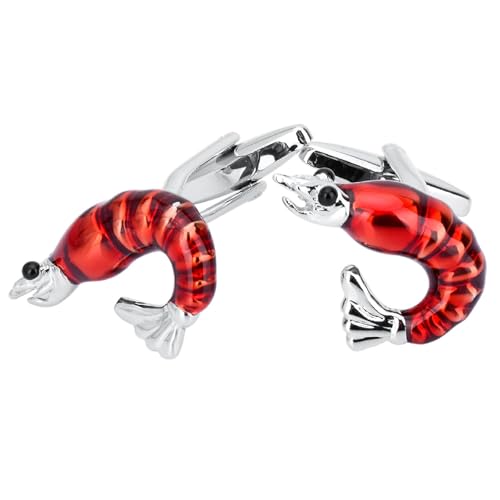 Manchettenknoepfe Herren Personalisiert Manschettenknöpfe Herren Rot Versilbert Hummer 2.5X1.8cm für Herren Père Fils Valentinstag Unternehmen Manchettenknoepfe Herren Personalisiert Manschettenknöpfe Herren Rot Versilbert Hummer 2.5X1.8cm für Herren Père Fils Valentinstag Unternehmen von Wycian