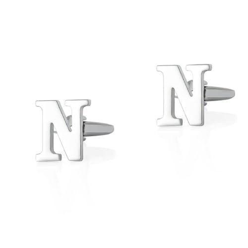 Manschettenknöpfe Manschettenknöpfe Herren Initialien Silber Versilbert Buchstabe J 15.5X12.5cm für Herren Père Fils Valentinstag Unternehmen Manschettenknöpfe Manschettenknöpfe Herren Initialien Silber Versilbert Buchstabe J 15.5X12.5cm für Herren Père Fils Valentinstag Unternehmen von Wycian