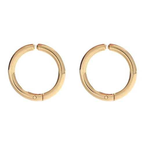 Ohrringe Männer, Ohringe Gold Edelstahl 12 mm Rund 12mm für Neujahr Schmuck Geschenk Ohrringe Männer, Ohringe Gold Edelstahl 12 mm Rund 12mm für Neujahr Schmuck Geschenk von Wycian