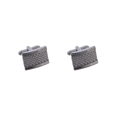 Personalisierte Manschettenknöpfe Herren Gray Cufflinks For Men Versilbert Geschnitzte Raute 1.9X1.4cm für Herren Père Fils Valentinstag Unternehmen Personalisierte Manschettenknöpfe Herren Gray Cufflinks For Men Versilbert Geschnitzte Raute 1.9X1.4cm für Herren Père Fils Valentinstag Unternehmen von Wycian