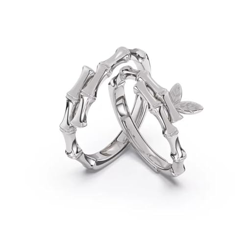 Promise Ring Gravur Partnerringe 925 Silber Sterling Silber Schmetterling Nicht Verstellbar Beliebt für Paar Damen Schwester Valentinstag Schmuck von Wycian