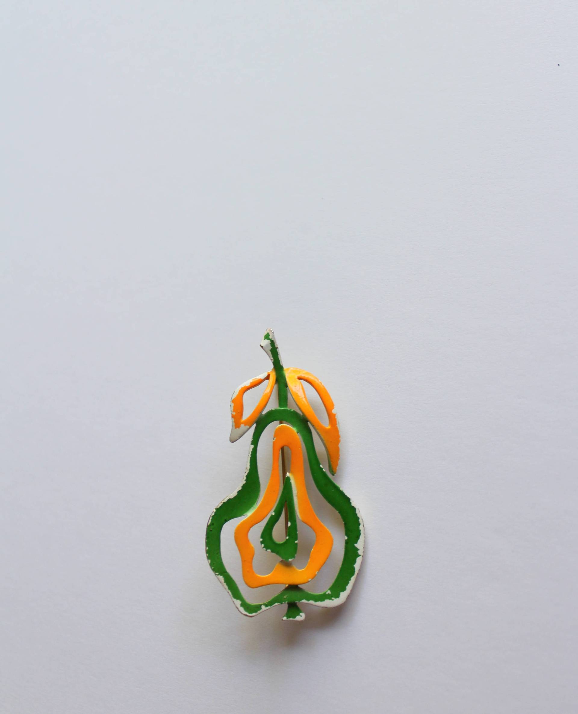 Vintage Sarah Coventry Birnen Brosche 1960Er von WylieOwlBoutique