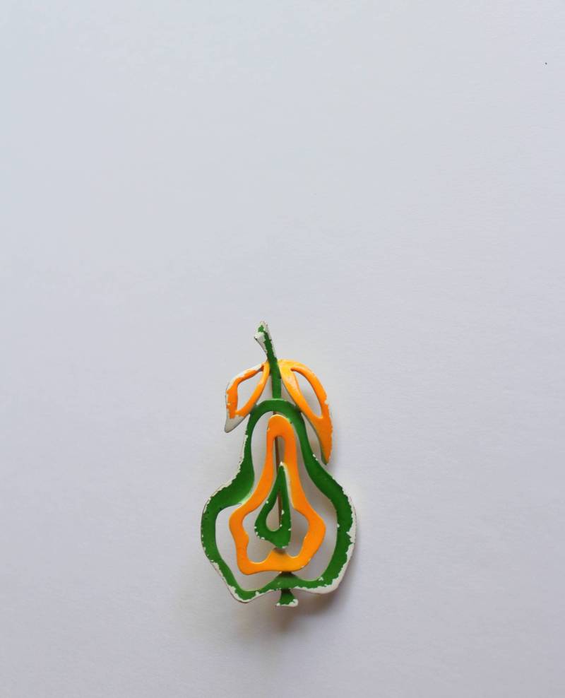 Vintage Sarah Coventry Birnen Brosche 1960Er von WylieOwlBoutique