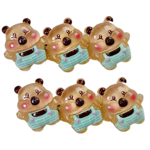 1Pair Cartoon Harze Haarclip Schöne Tiermuster Haare Barrettes Kinder Haarnadel Für Alltägliche Outfits Harze Haare Clip von Wynrzyj