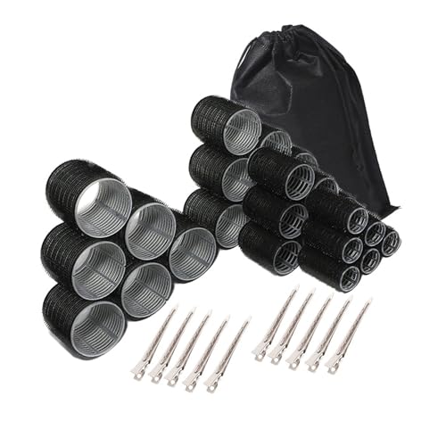 6pcs Haarburler Set Mit Metal Haarclip Für Bis Kurze Frisuren Und Formelle Veranstaltung Quick Frisur Tool von Wynrzyj