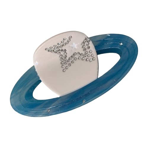 Acetate Planet Hair Claw Clip Weiblicher Planet Kieferclip Täglicher Verschleiß Kopfstück Elegantes Haarstyling Werkzeug Für Verschiedene Anlässe von Wynrzyj
