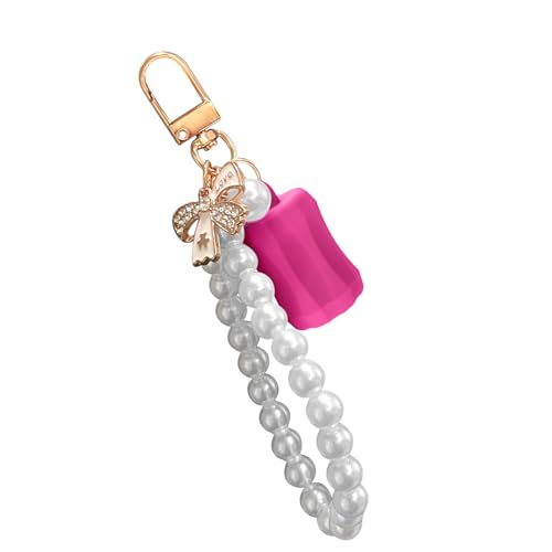 Antiloss Lip Balm Silikonschlüsselungshalter Clip Auf Lippen Gloss Keychain Perfekt Für Wanderbüro Und Schulleitungsclip Auf Lippenbalsam Schlüsselbund von Wynrzyj