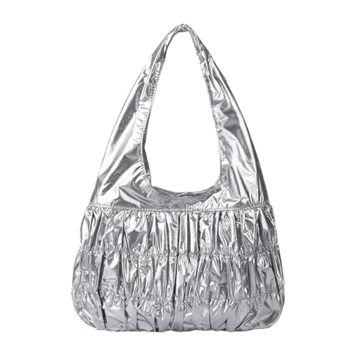 Auffällige Solide Falten Umhängetasche Große Kapazität Handtasche Weiche Und Stilvolle Achselstaschen Für Den Täglichen Gebrauch Persönlichkeitshowing Tasche von Wynrzyj